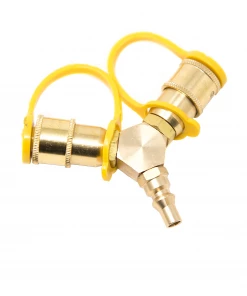 Cajun Outdoor Cooking Propane Parts Propane RV Quick Connect Y Splitter