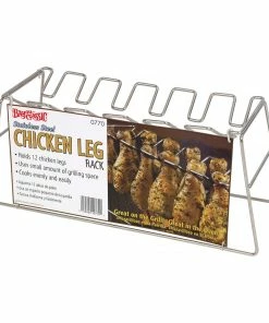 Bayou Classic Stainless Steel Barbecue Chicken Leg Grill Rack