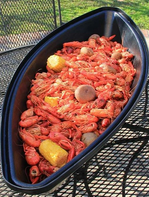 King Kooker Cooking Accessories Seafood Boat Serving Tray