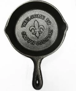 Cajun Classic Cast Iron Skillet Spoon Rest