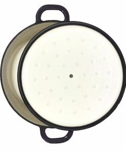 Cast Iron Cookware Cajun Classic 5 Qt Enamel Purple & Gold Dutch Oven