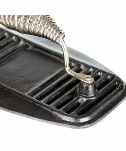 Cajun Classic Cast Iron Griddles LSU Tiger Inspired Bacon Press