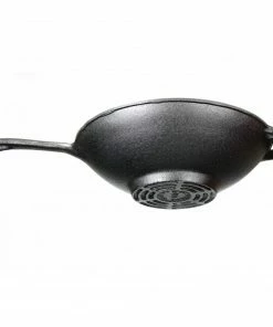 Cajun Classic Seasoned Cast Iron Wok Cast Iron Cookware