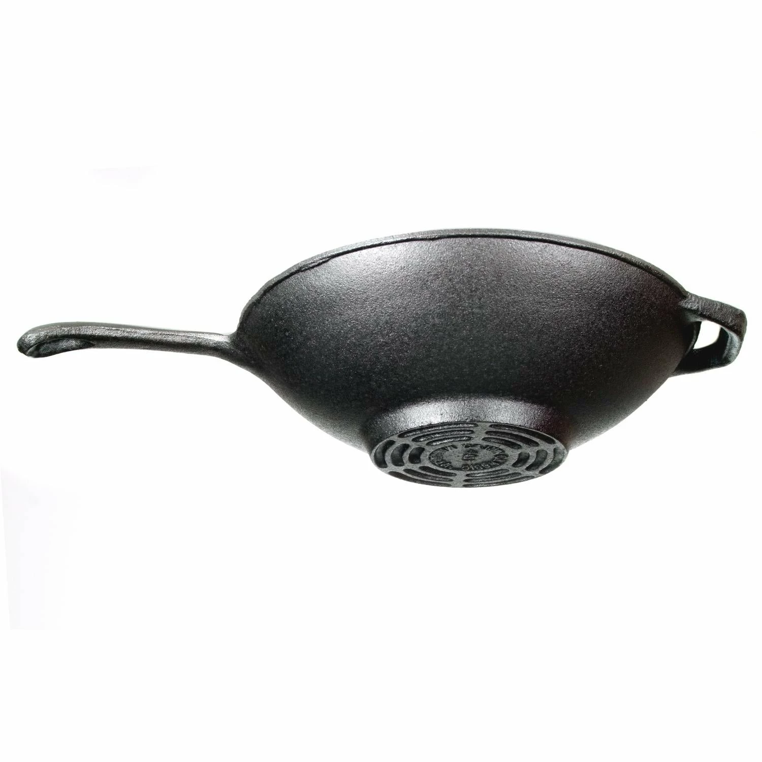 Cajun Classic Seasoned Cast Iron Wok Cast Iron Cookware