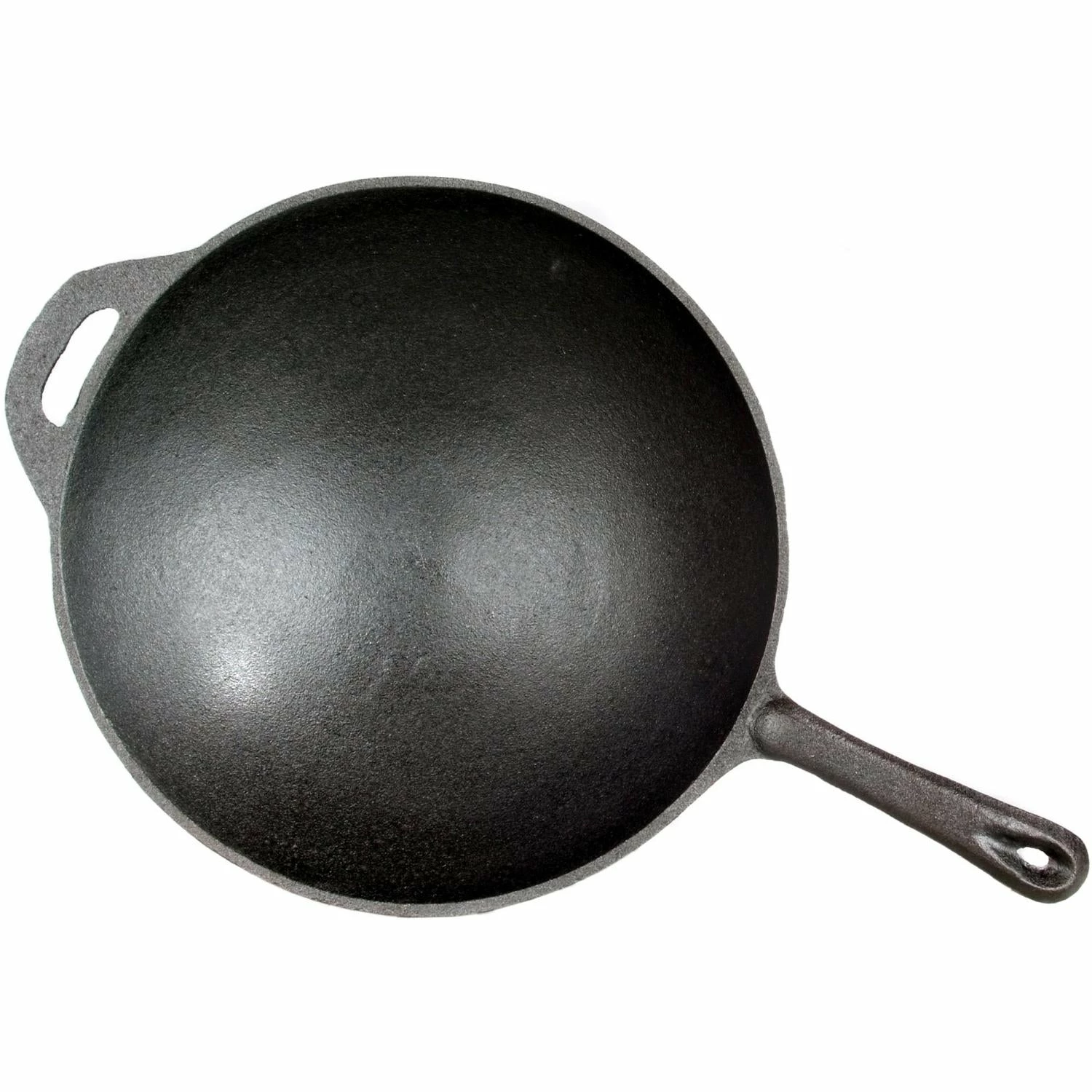 Cajun Classic Seasoned Cast Iron Wok Cast Iron Cookware