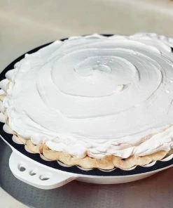 Cast Iron Cookware Cajun Classic White Pie Plate