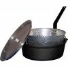 Cast Iron Cookware King Kooker Cast Iron Fish Fry Pot 6 Quart