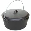 Cajun Classic Seasoned Cast Iron Dutch Oven Pot - 9 Quart
