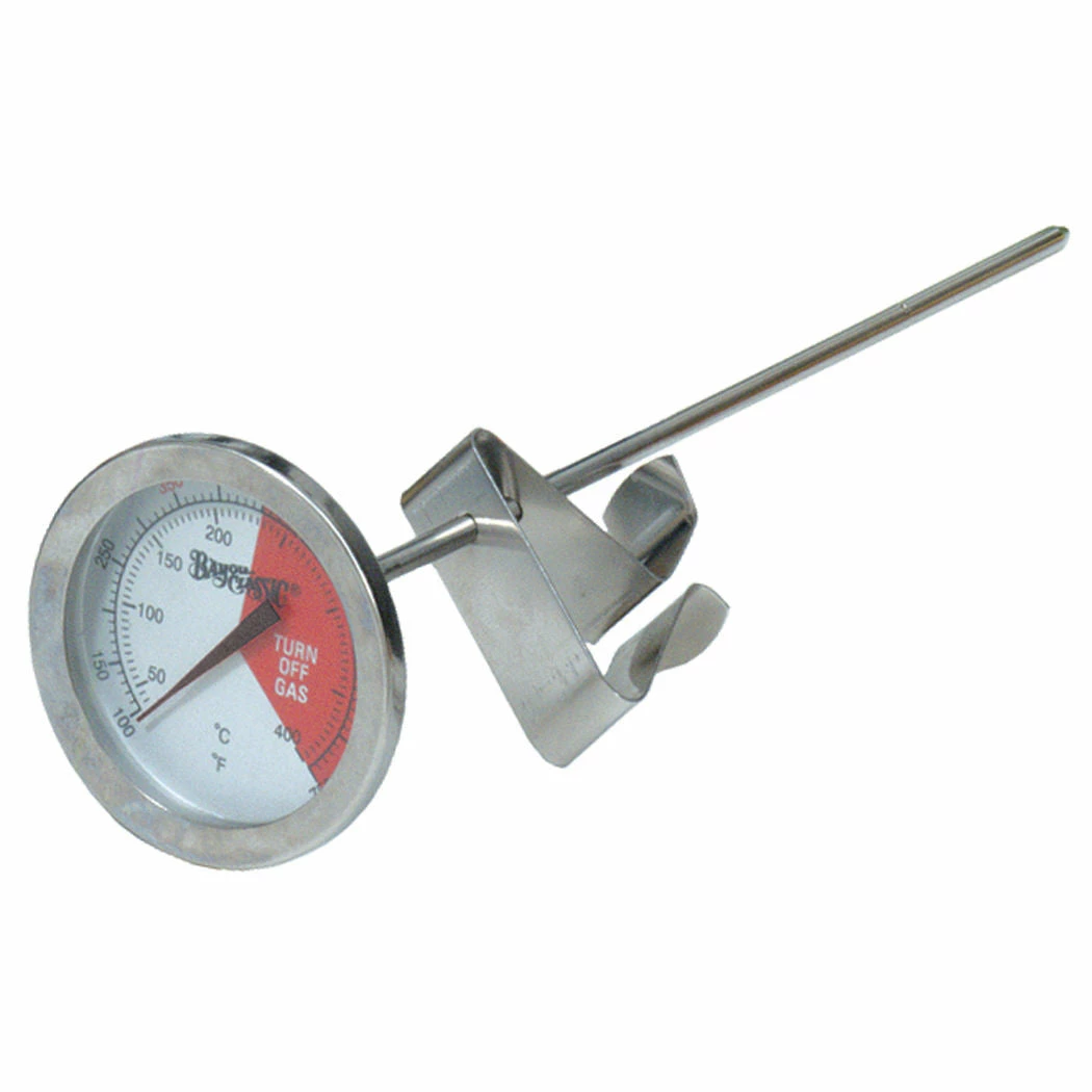 Bayou Classic 5 Inch Stainless Steel Thermometer Cooking Accessories