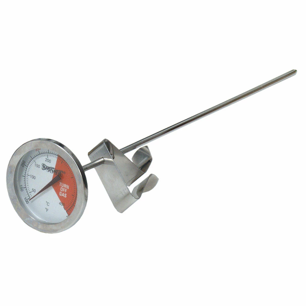 Cooking Accessories Bayou Classic 12 Inch Fryer Thermometer