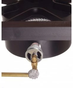 Cajun Classic 2 Burner Stove On Wheel Cart High Pressure Propane Burners