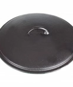 Cajun Classic Seasoned Cast Iron Lid - 15 Inch