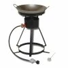 King Kooker Steel Wok Outdoor Cooking Kit