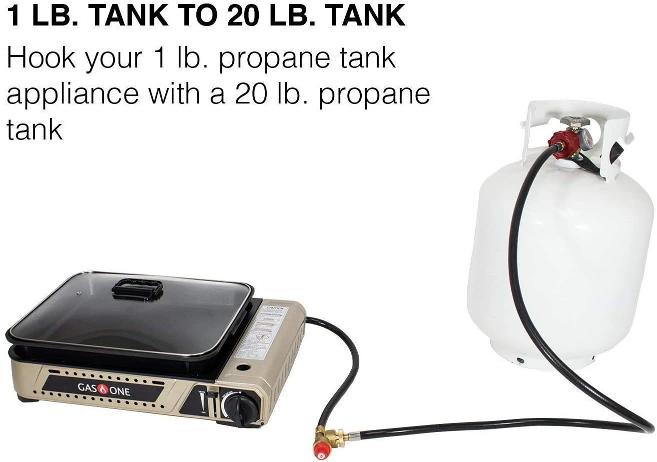 Cajun Outdoor Cooking Large Propane Tank Adapter Hose