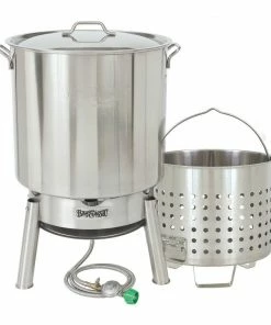 Bayou Classic Seafood Steamer Kit Propane Burners