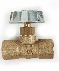 Cajun Classic Propane Parts FNPT / FNPT Needle Valve Brass Fitting