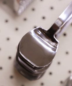 McWare Stainless Steel Roux Beveled Edge Spoon 9.5 Inch Stainless Steel Cooking Spoons