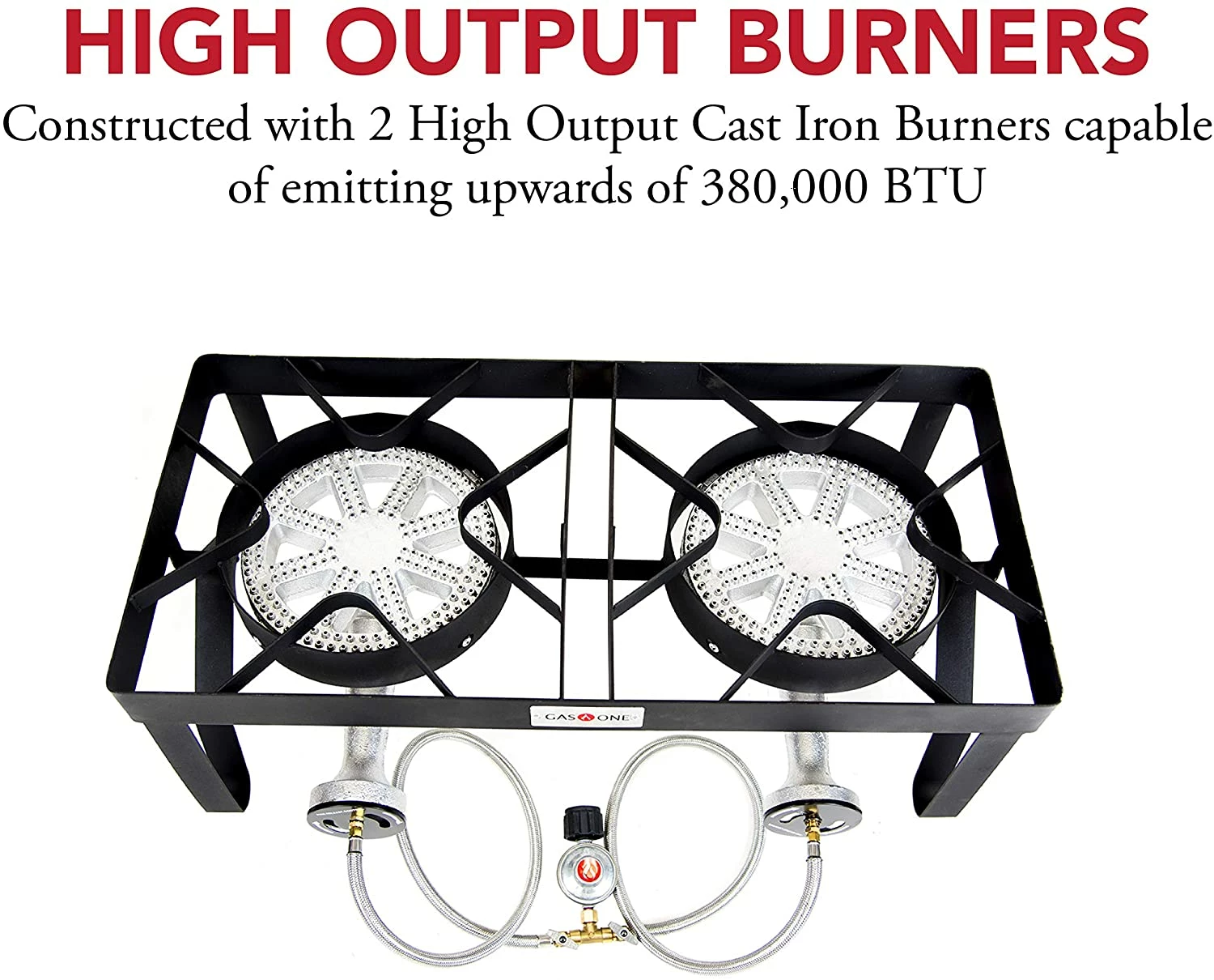 Cajun Outdoor Cooking Heavy Duty Double Propane Burner