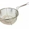 Cooking Accessories Bayou Classic 11" Stainless Fry Basket With Folding Handle