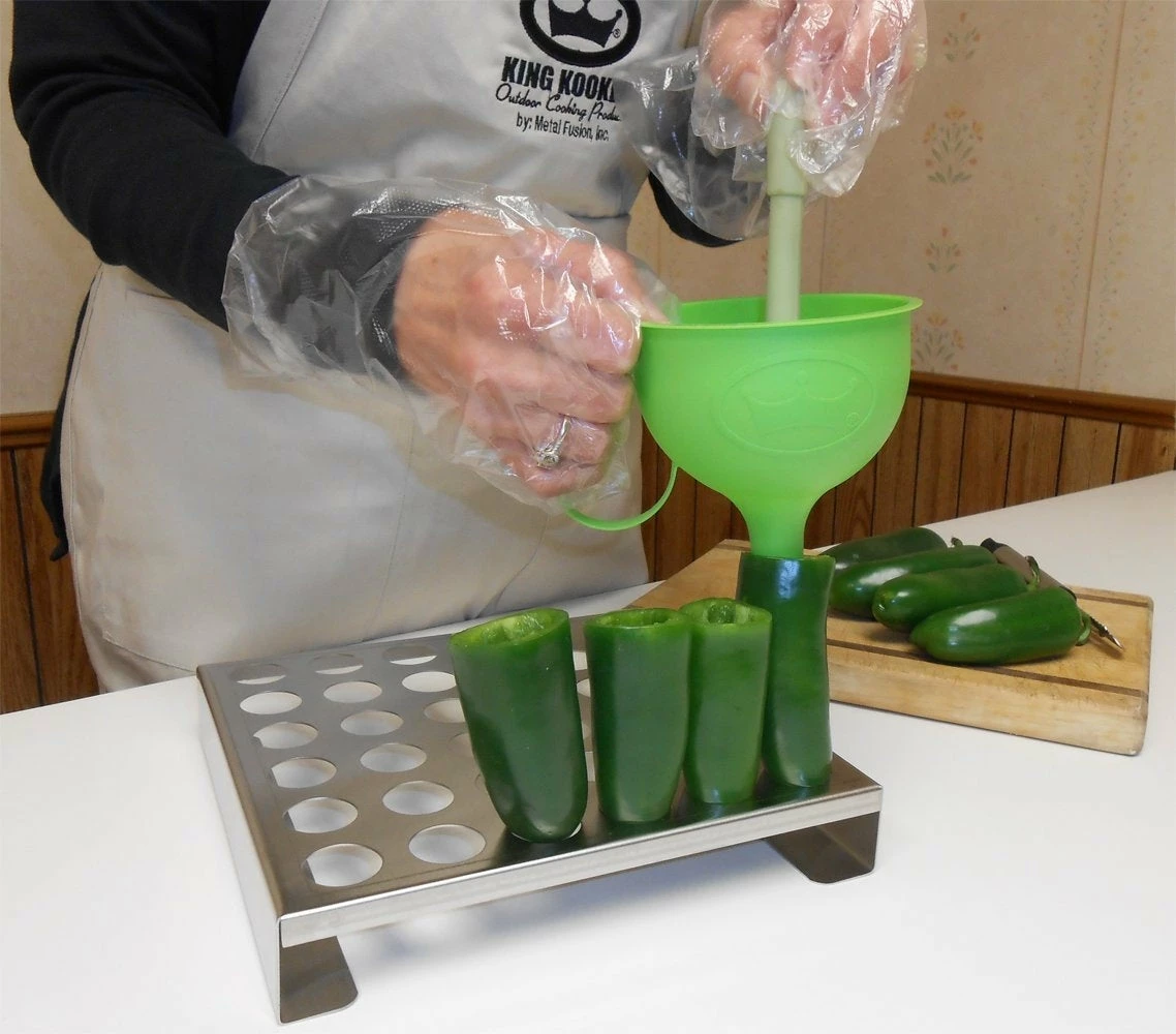 King Kooker Jalapeno Popper Stuffer Cooking Accessories