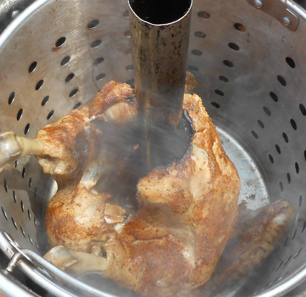 King Kooker Stainless Steel Oil Free Turkey Fryer Pot Turkey Fryers