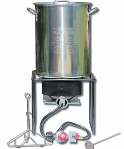 King Kooker Aluminum Steel Turkey Cooker Kit