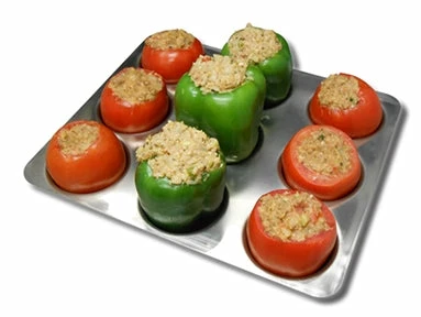 King Kooker Stuffed Bell Pepper & Tomato Rack Cooking Accessories