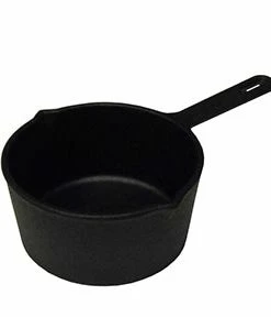 King Kooker Pre-Seasoned Cast Iron Pot With 2 Pour Spouts