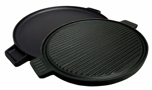 King Kooker Cast Iron Reversible Round Griddle