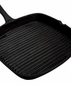 King Kooker Square Cast Iron Griddle Skillet Cast Iron Cookware
