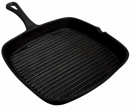 King Kooker Square Cast Iron Griddle Skillet Cast Iron Cookware
