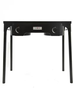 Cajun Outdoor Cooking Propane Burners High Pressure Double Fry Burner