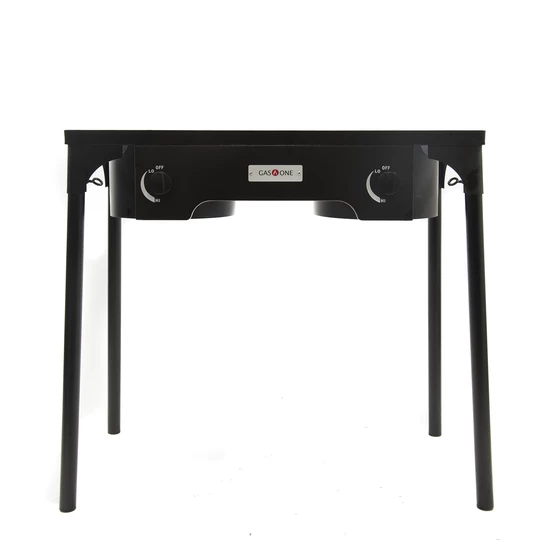 Cajun Outdoor Cooking Propane Burners High Pressure Double Fry Burner