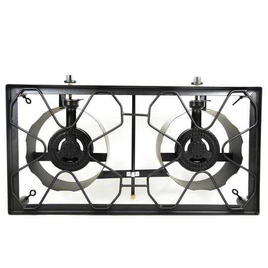 Cajun Outdoor Cooking Propane Burners High Pressure Double Fry Burner