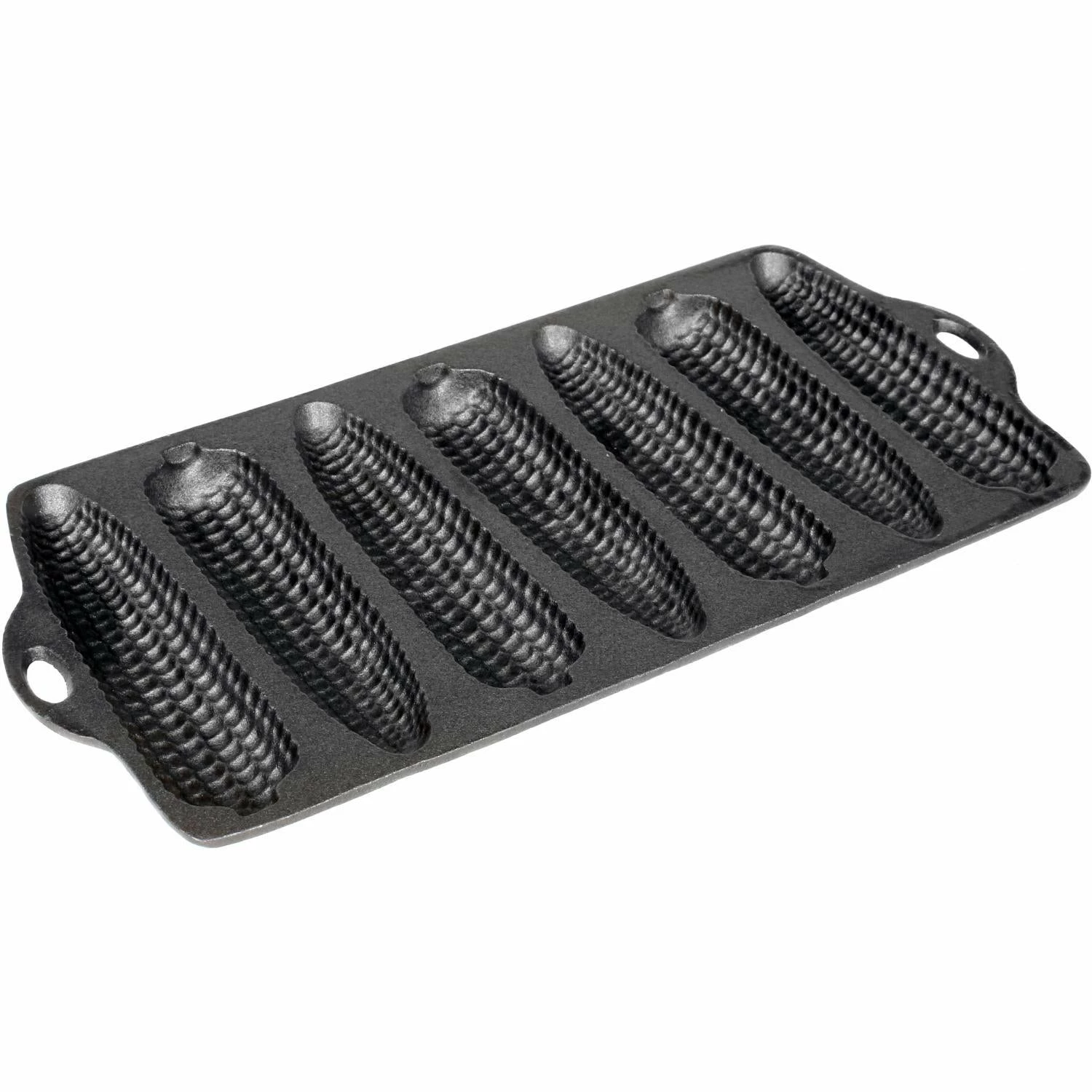 Cajun Classic Unseasoned Cast Iron Cornbread Pan Corn Mold