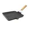 Cajun Outdoor Cooking Cast Iron Square Griddle Pan Cast Iron Cookware
