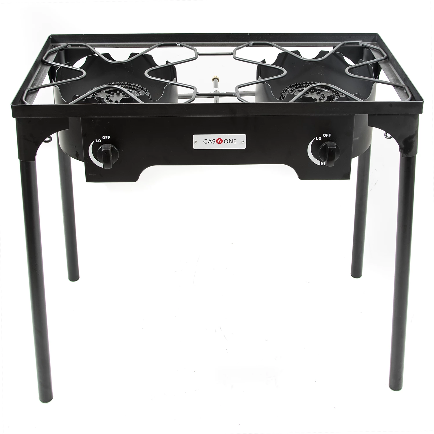 Cajun Outdoor Cooking Propane Burners High Pressure Double Fry Burner