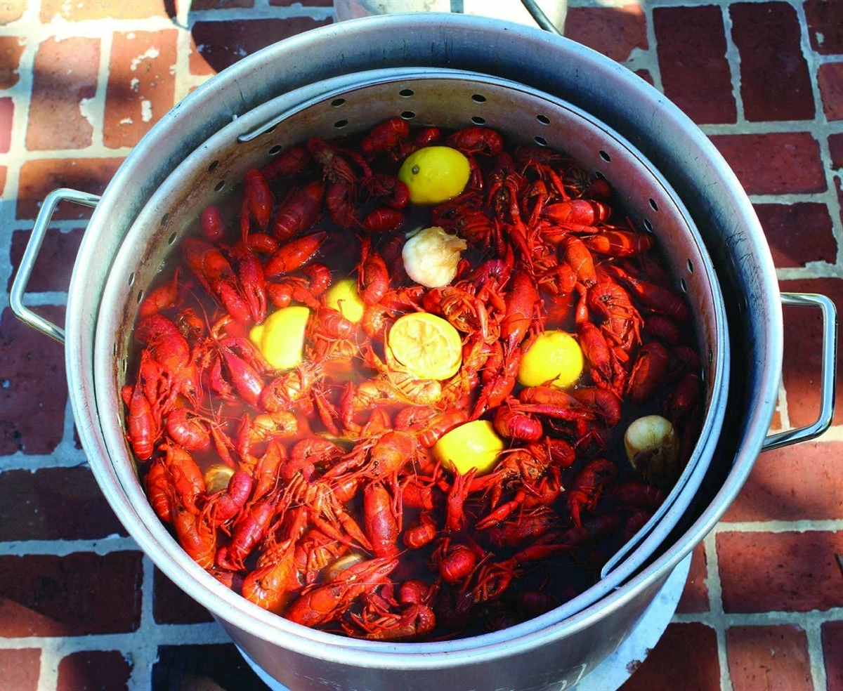 King Kooker Outdoor Double Jet Cooker Kit With 90 Quart Aluminum Pot Stock Pots