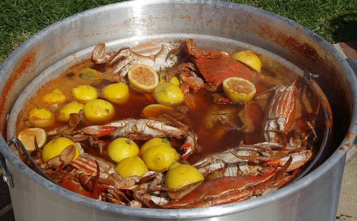 King Kooker Outdoor Double Jet Cooker Kit With 90 Quart Aluminum Pot Stock Pots