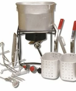 King Kooker Outdoor Double Fryer Deep Fryer Kits