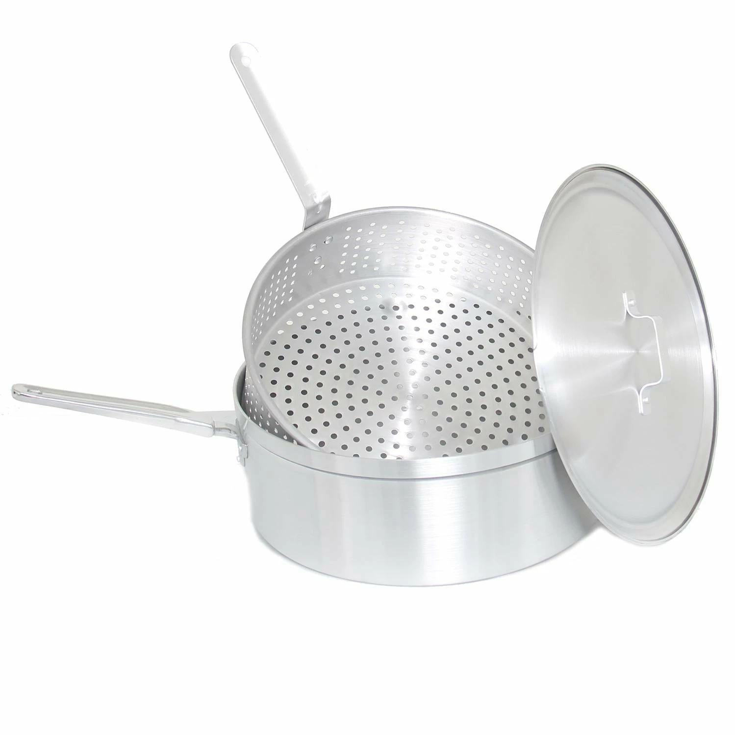 Fish Fryers Cajun Classic Aluminum Large Fish Fry Pot-14 Inch