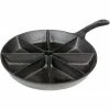 Cajun Classic Cast Iron Cookware 8 Slice Cast Iron Cornbread Pan