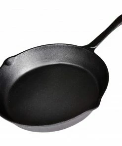 Cajun Classic Seasoned Cast Iron Skillet - 8 Inch Cast Iron Cookware
