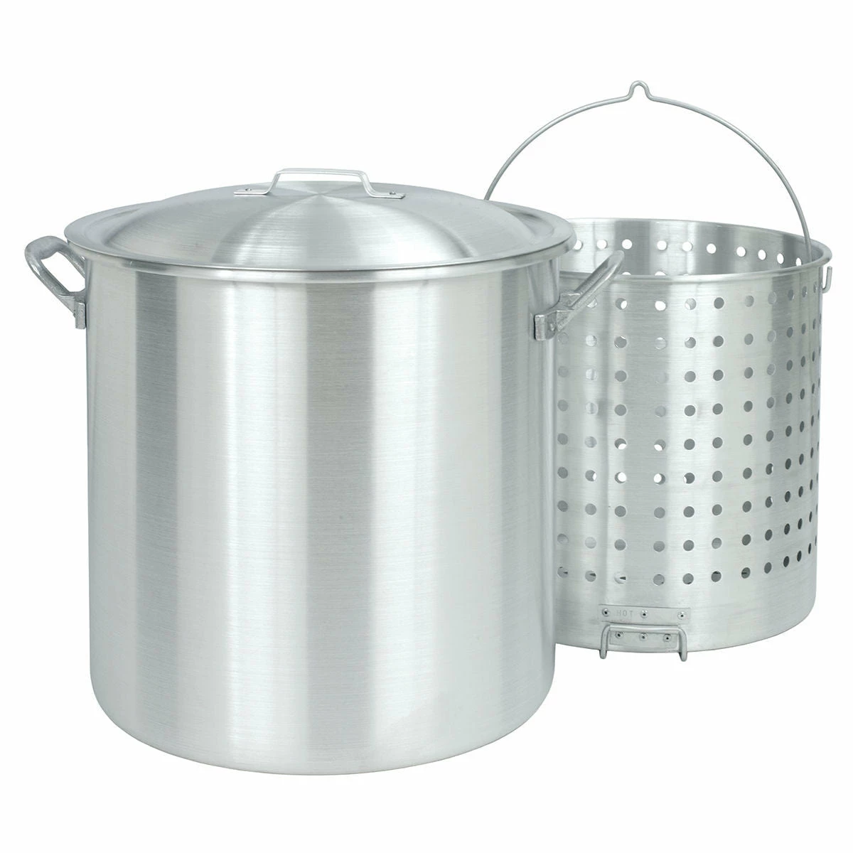 Bayou Classic 100 Quart Aluminum Steamer Stock Pot Stock Pots