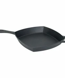 Bayou Classic 12" Square Cast Iron Skillet Cast Iron Cookware