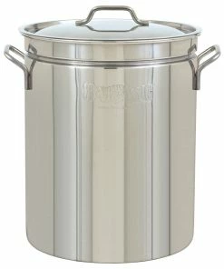 Stock Pots Bayou Classic 62 Qt Stainless Steel Pot & Lid 1060