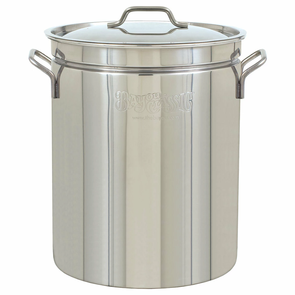 Stock Pots Bayou Classic 62 Qt Stainless Steel Pot & Lid 1060