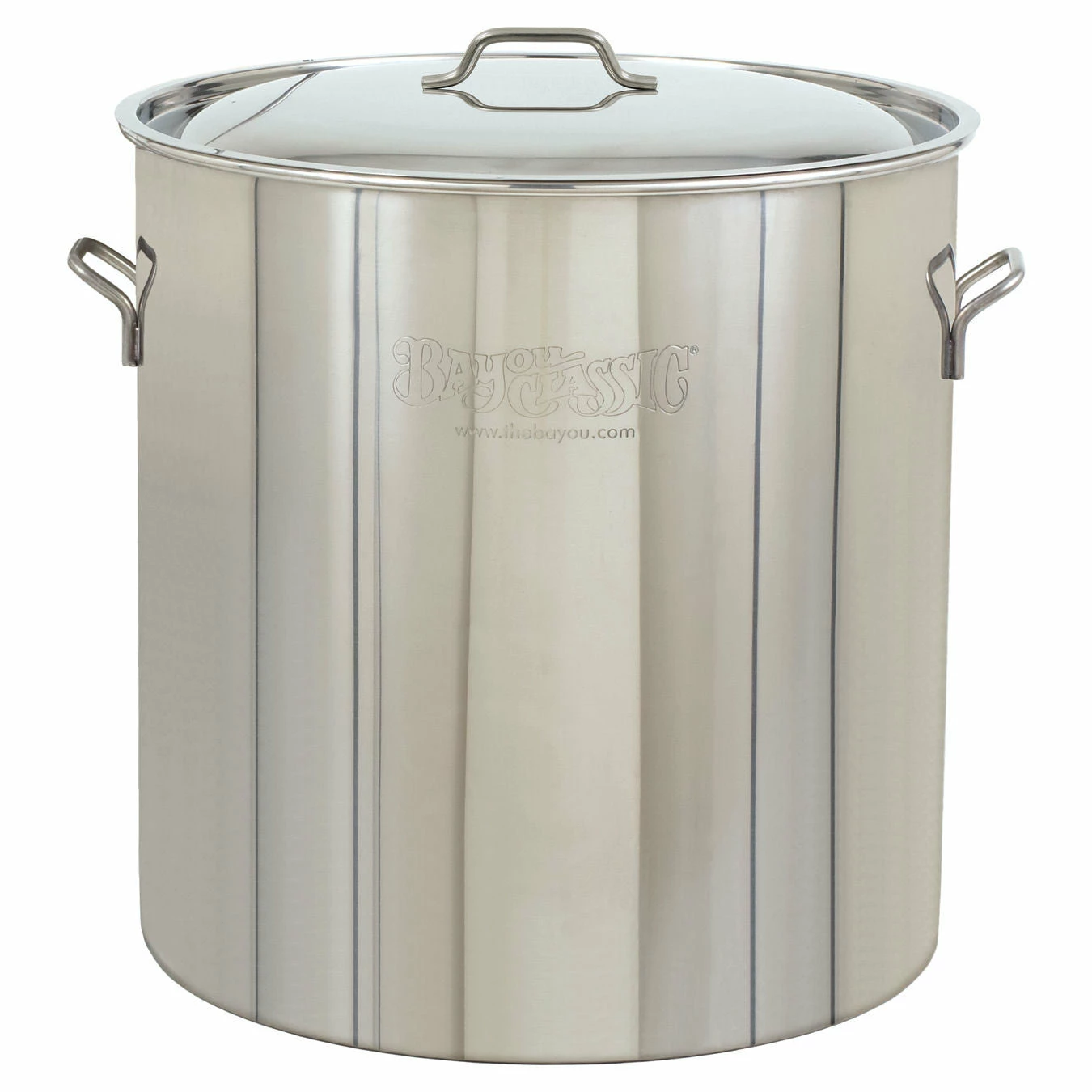 Bayou Classic 142 Qt Stainless Steel Pot & Lid Stock Pots
