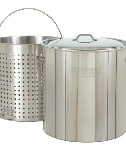 Bayou Classic 142 Quart Stainless Steel Stock Pot Kit