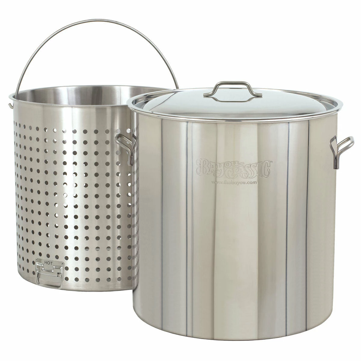 Bayou Classic 142 Quart Stainless Steel Stock Pot Kit